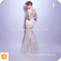 Sexy hot elegant white evening dress floral prom dress white mermaid fishtail dress